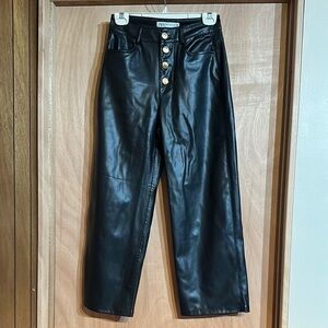 Zara wide leg pants xs